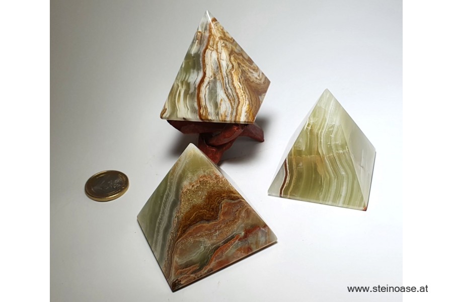 Pyramide Onyx-Marmor 5cm
